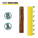5" Stuffed Gullet Size Sheet