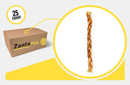 Long Thin Braided Bully Sticks - 25 Count