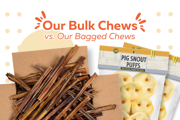 Our Bulk Chew Boxes vs. Bagged Chews