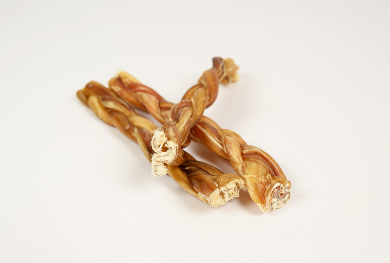 6” Thin Braided Bully Sticks - Bulk Box