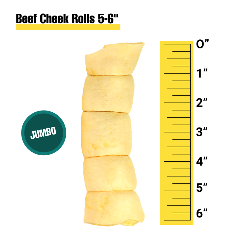 Beef Cheek Rolls 5-6"- Bulk Box