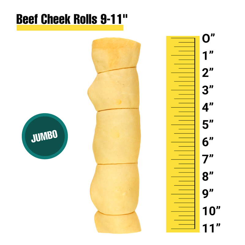 Beef Cheek Rolls 9-11"- Bulk Box
