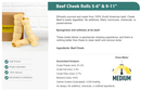Beef Cheek Rolls 9-11"- Jumbo