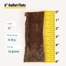 6" Gullet Flats