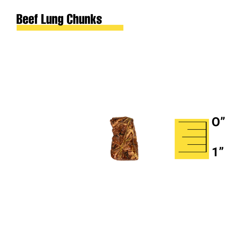 Beef Lung Chunks -Bulk Box