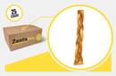 25 Count Braided Bully Stick Packs