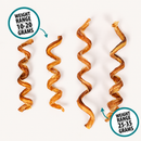 Curly Bully Sticks - Bulk