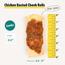 Cheek Rolls w/ Chicken 5-6"