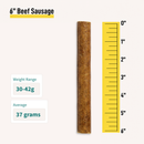 6” Beef Sausages - Bulk