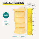 Jumbo Cheek Rolls - 5-6"
