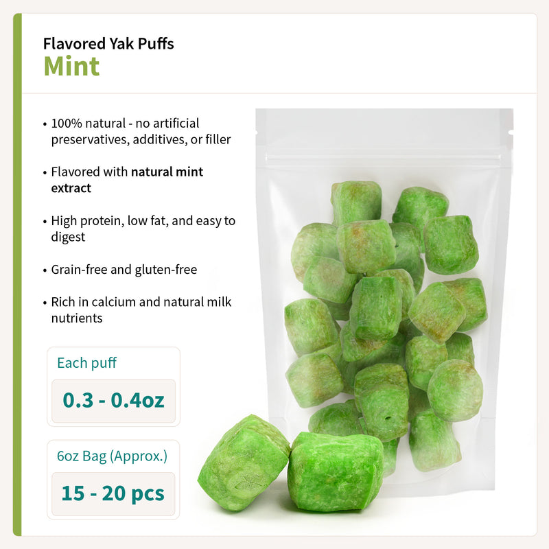 6oz Flavored Yak Puffs