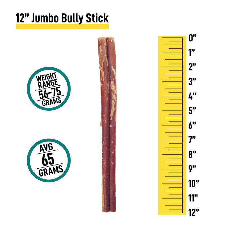 12" Jumbo Bully Sticks