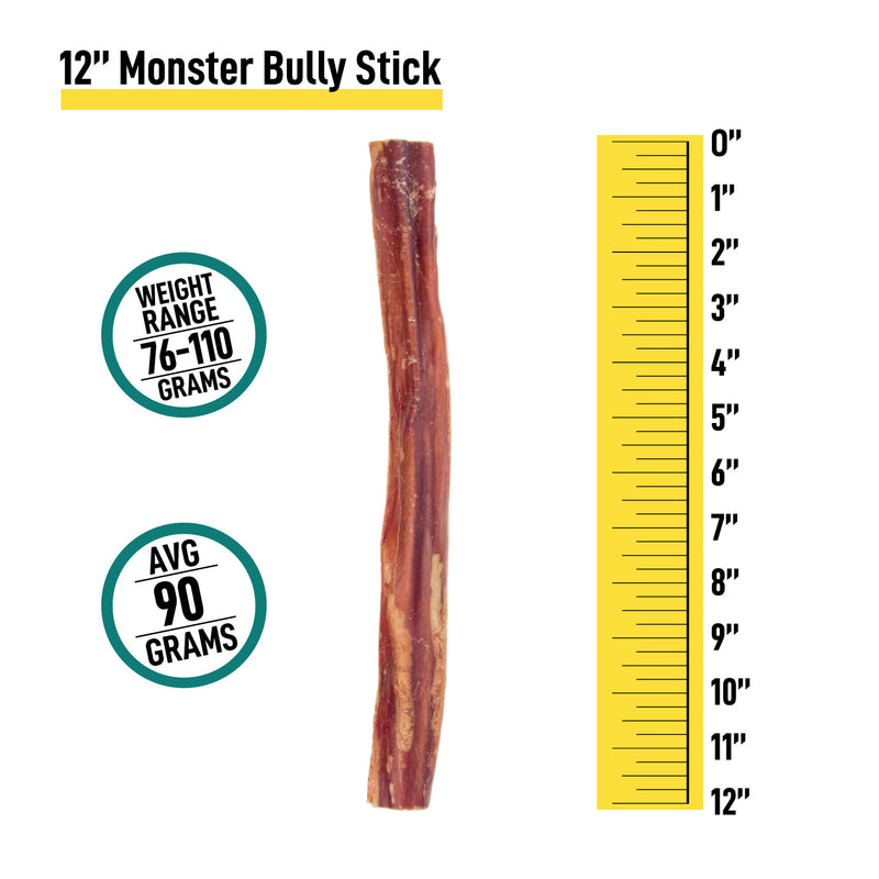 12" Monster Bully Sticks