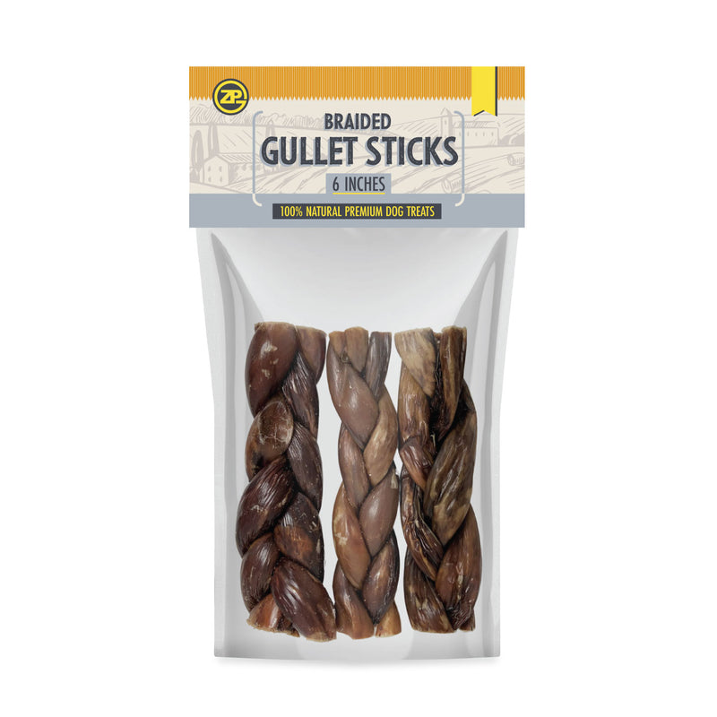 6" Braided Gullet Sticks