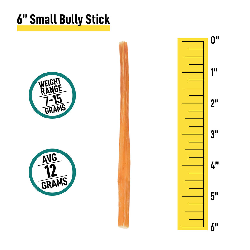 6" Small Bully Sticks