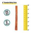 6" Standard Bully Sticks
