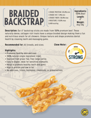 Braided Backstrap Sticks - Bulk Box