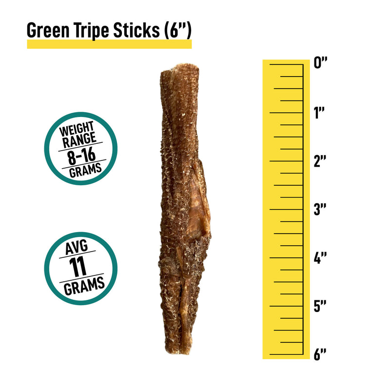 Green Tripe Sticks