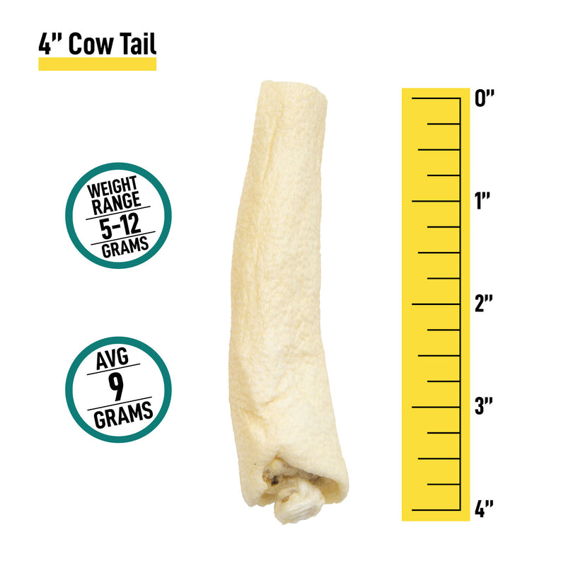 4” Cow Tails - Bulk Box