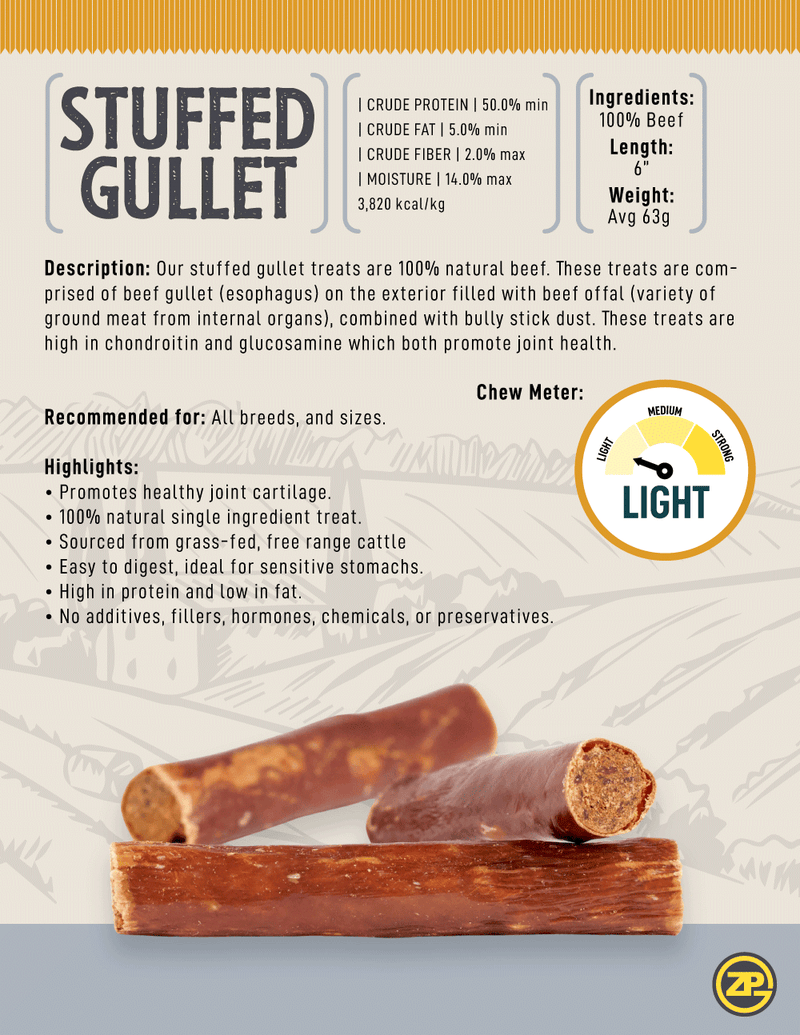Stuffed Gullet 5"-6” Bulk Box
